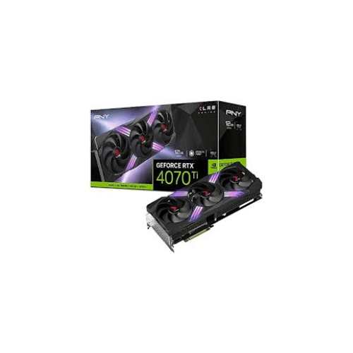 PNY GeForce RTX 4070 Ti XLR8 Gaming Verto 12GB GDDR6X Triple Fan Graphics Card, DLSS 3