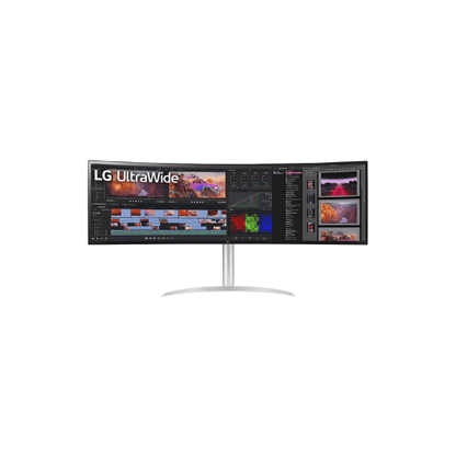 LG 49WQ95C 49 Inch UltraWide Dual QHD Curved Monitor 144Hz Nano IPS Display 5ms Response Time