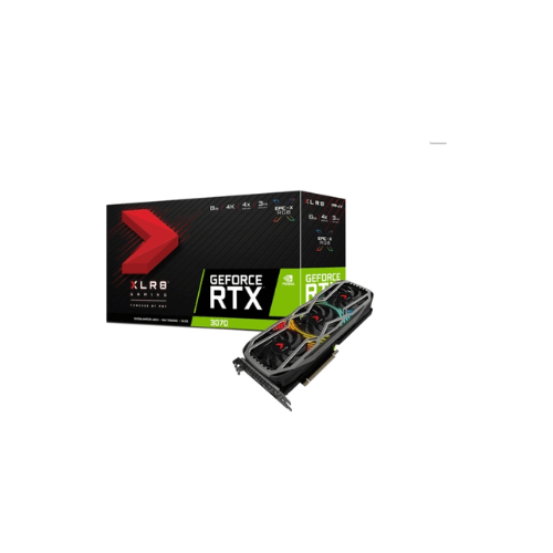 PNY GeForce RTX 3070 Gaming REVEL EPIC-X RGB Triple Fan Edition 8GB XLR8 2nd Gen Ray Tracing Cores NVIDIA G-SYNC