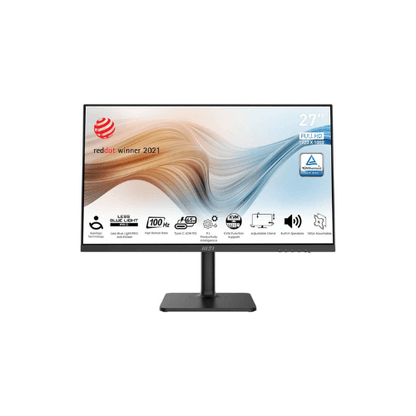 MSI Modern MD272XPW Business Monitor 27 Inch FHD IPS Display, 100Hz Refresh Rate 1ms (MPRT) Response Time, AMD FreeSync Technology