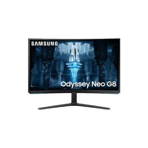 Samsung LS32BG850NMXUE Odyssey Neo G8 32 Inch Curved Gaming Monitor 4K UHD 3840x2160 VA Display 240Hz Refresh Rate 1ms Response Time, 1Bn Colors, AMD FreeSync Premium Pr