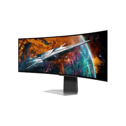 Samsung LS49CG954SMXUE 49 Inch Odyssey OLED G9 G95SC Curved Gaming Monitor 240Hz Resolution 5120 x 1440 0.03ms Response Time