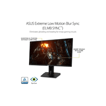 Asus TUF Gaming Monitor VG27AQ 27 Inch 2560x1440 WQHD 2K Resolution 165Hz G-SYNC Compatible Built-in Speakers Widescreen IPS HDR10 - Gamez Geek UAE