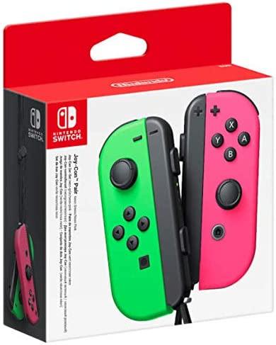 Joy Cons Wireless Controller for Nintendo Green/Pink - Gamez Geek