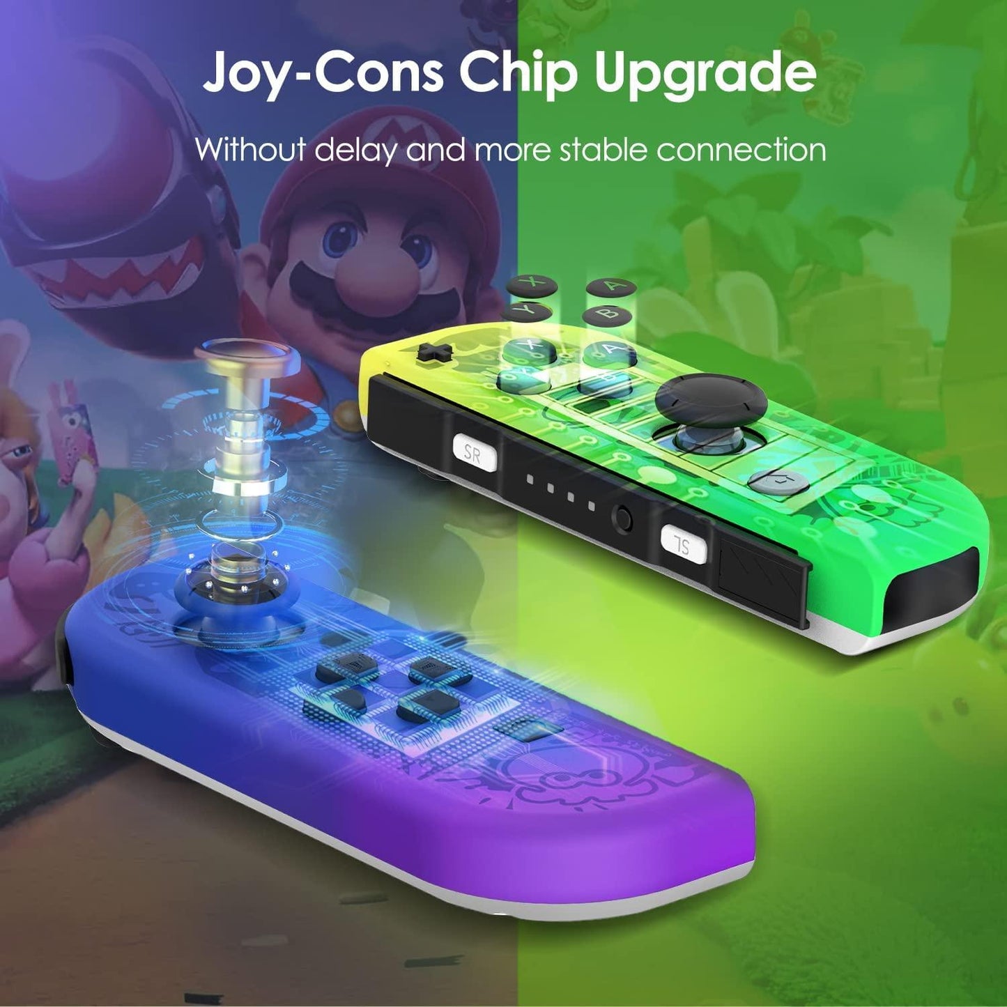 Joy Cons Wireless Controller for Nintendo Switch Blue - Gamez Geek