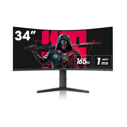 KOORUI 34E6UC 34 Inch WQHD Gaming Monitor 165Hz 1ms VA PANEL - Gamez Geek