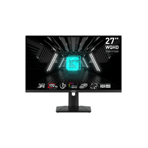 MSI G274QPF 9S6-3CC29H-076 | Esports Gaming Monitor 27 Inch WQHD 2560x1440 Rapid IPS 170Hz Display 1ms Fast Response Time HDMI DP Type C - Gamez Geek UAE