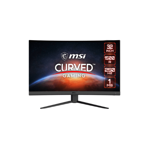 MSI G32C4X 32 Inch FHD 1500R Curved Gaming Monitor 250Hz Refresh Rate 1ms Response Time - Gamez Geek