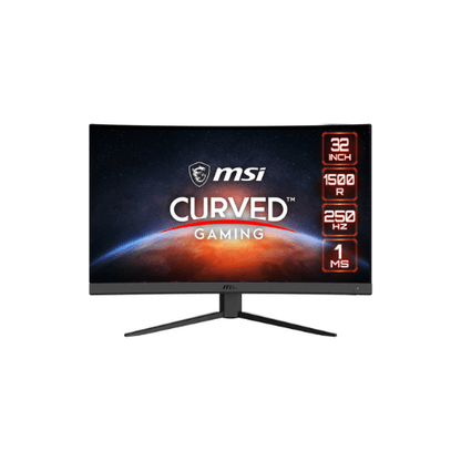 MSI G32C4X 32 Inch FHD 1500R Curved Gaming Monitor 250Hz Refresh Rate 1ms Response Time - Gamez Geek