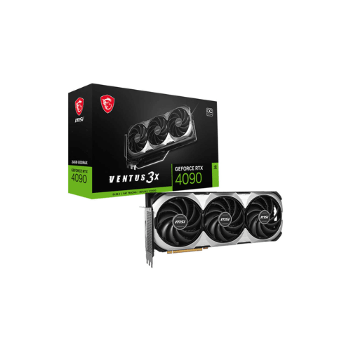 MSI GeForce RTX 4090 VENTUS 3X E OC Graphics Card 24GB GDDR6X | 912-V510-273 - Gamez Geek UAE