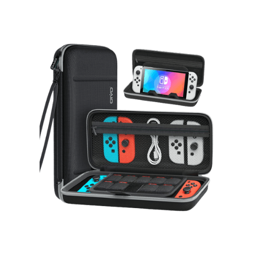 Nintendo Switch Carrying Case with Stand and Game Storage - Gamez Geek