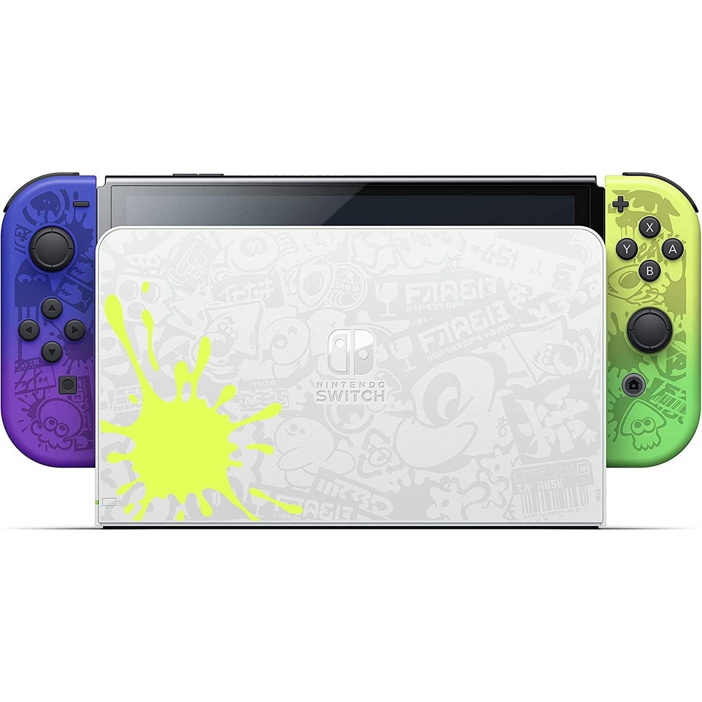 Nintendo Switch OLED Console Model Splatoon 3 Special Edition - Gamez Geek