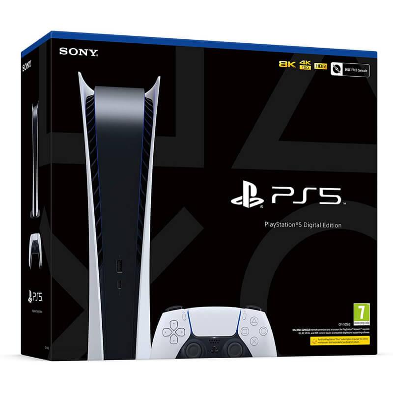 Sony PlayStation PS5 Digital Console International Version – Gamez 