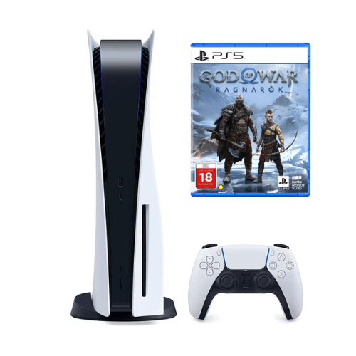 Sony PlayStation PS5 Disc Console + God of War Ragnarok Bundle - Gamez Geek