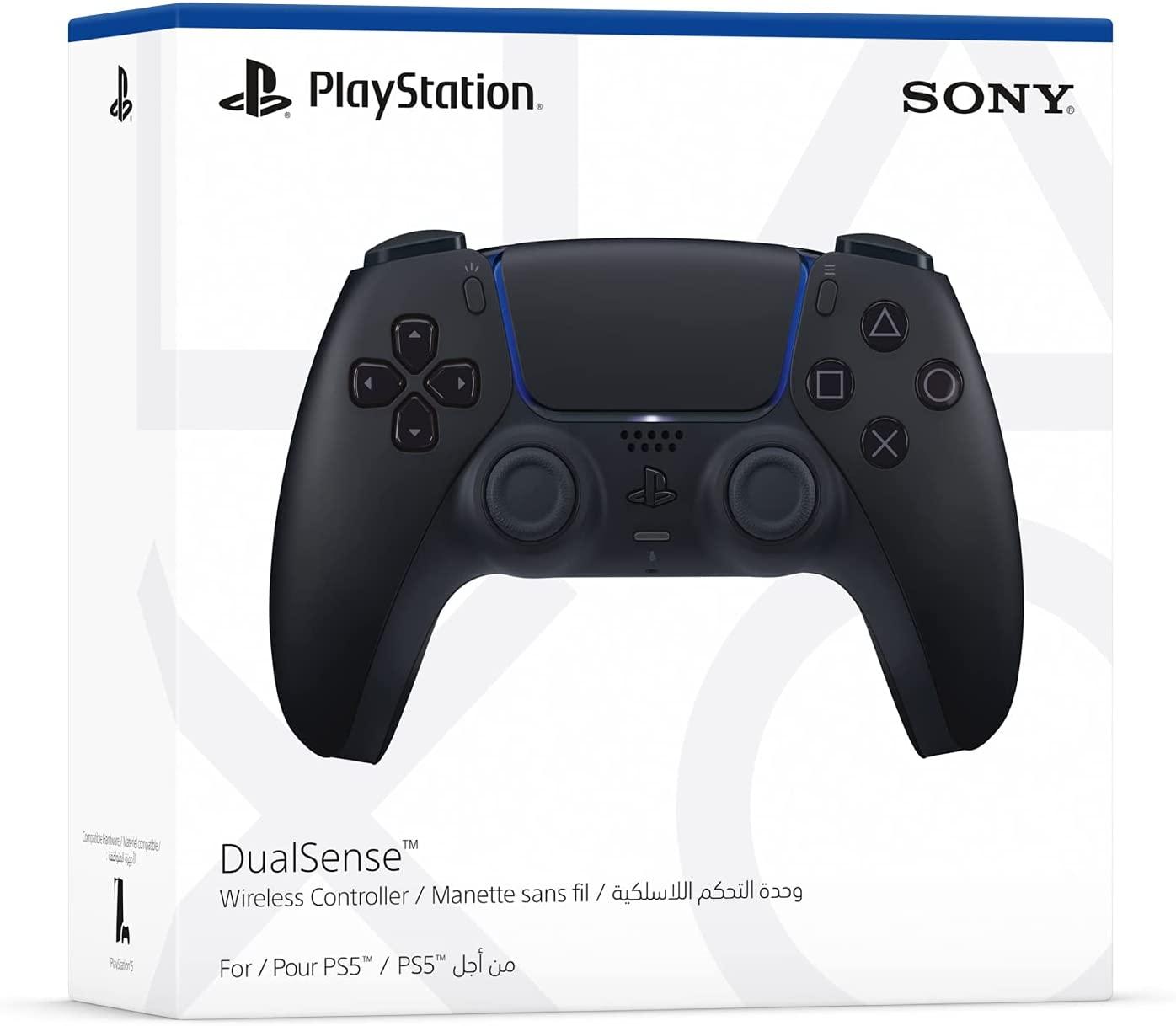 PlayStation 5 PS5 DualSense Wireless Controller Midnight Black - Gamez Geek